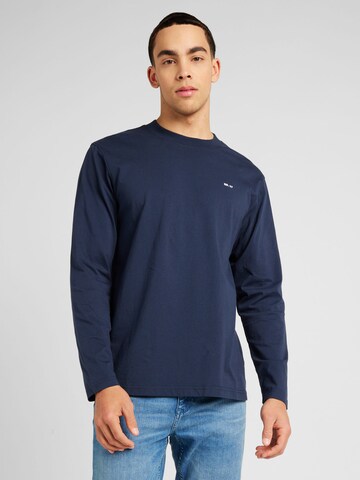 NN07 Shirt 'Adam' in Blauw: voorkant