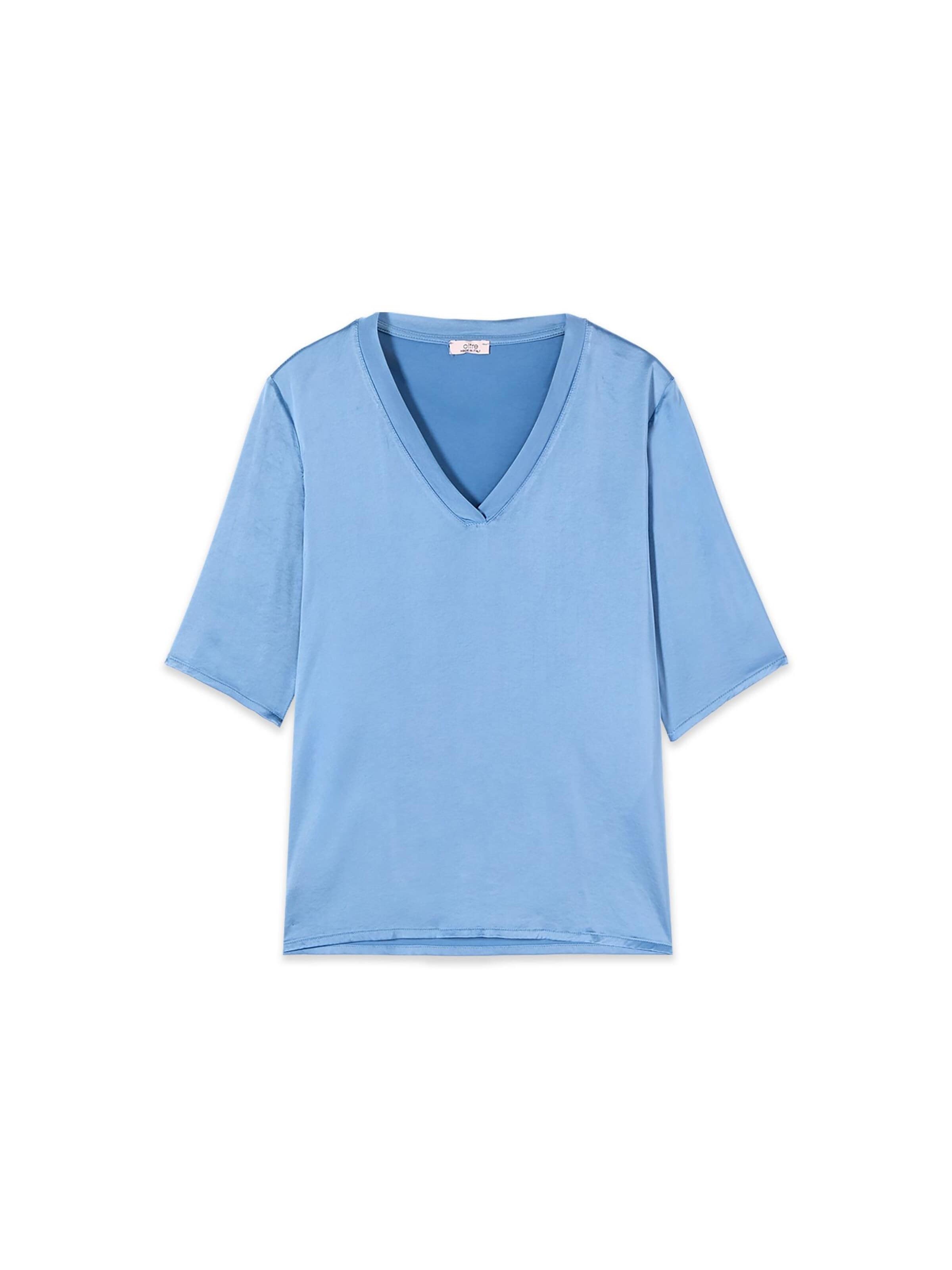 oltre - Blusa en azul: frente