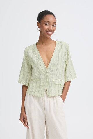 Blazer 'IHLinno' ICHI en vert : devant