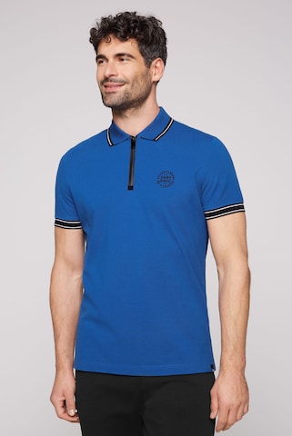 CAMP DAVID Poloshirt in Blau: Vorderseite