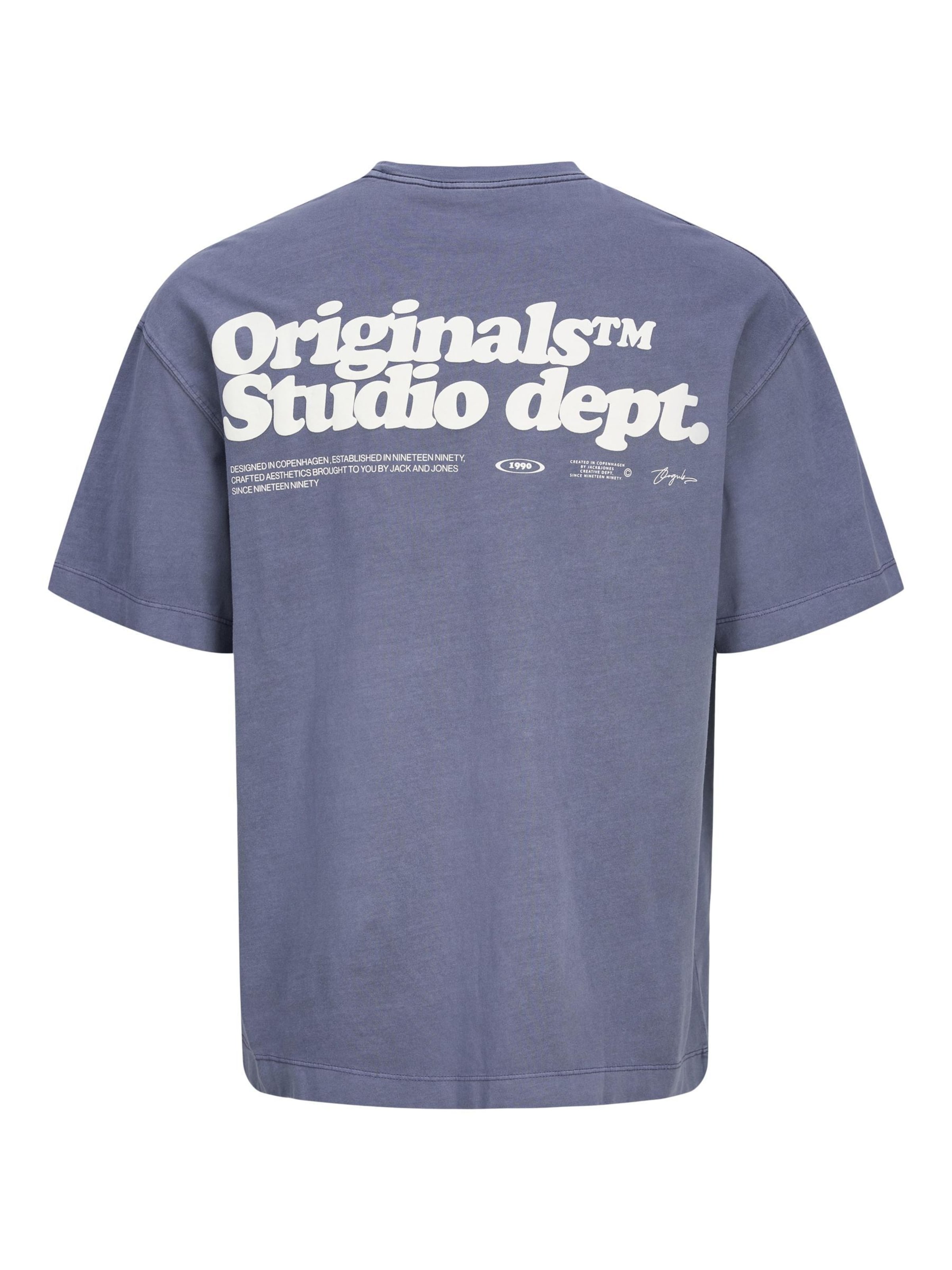 JACK & JONES T-Shirt in Blau