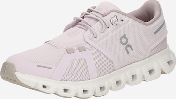 Baskets basses On en rose : devant