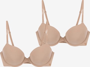 Soutien-gorge ' Body Make-Up ' TRIUMPH en beige : devant