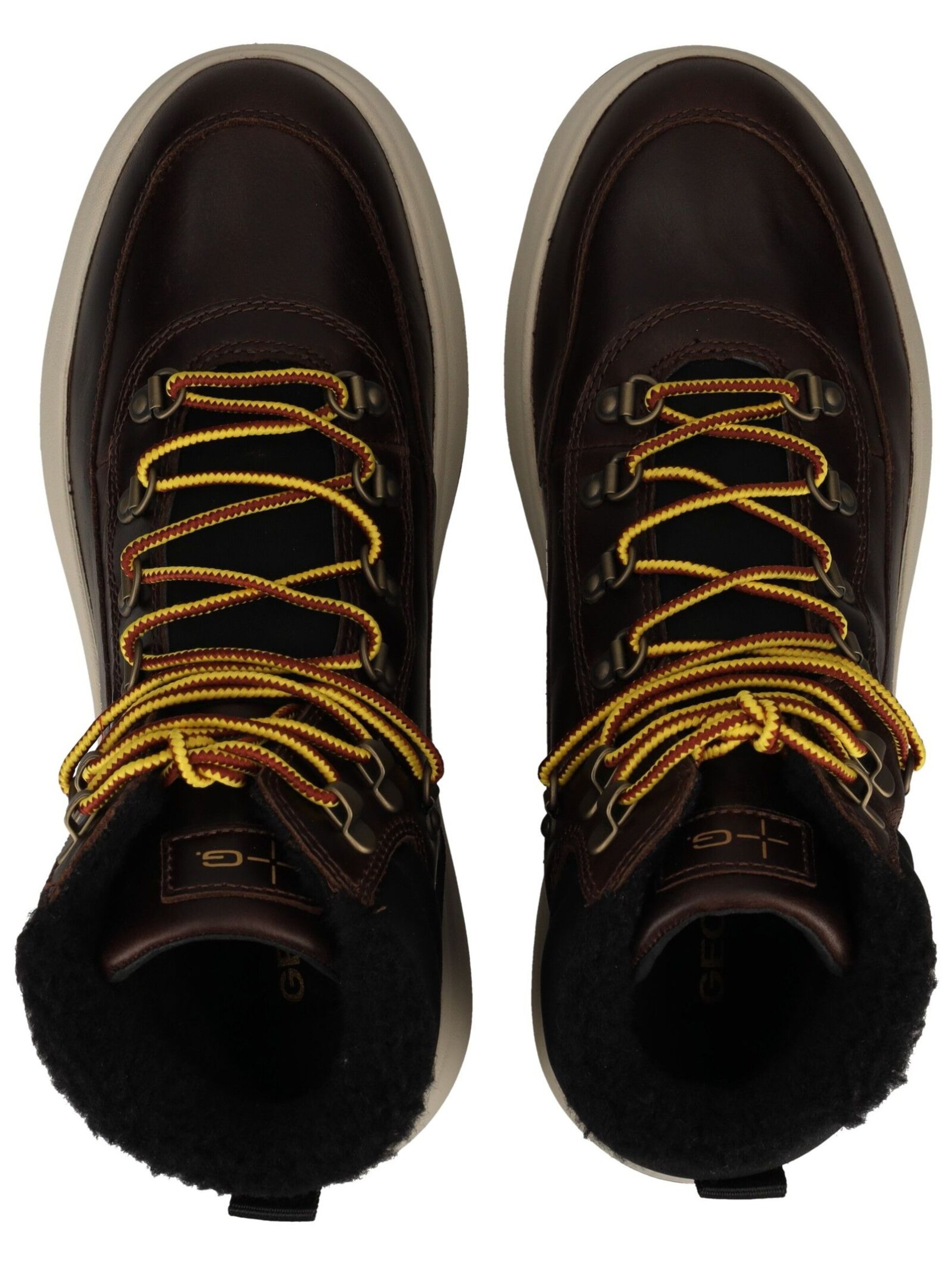 GEOX Schnürboots in Braun: oben