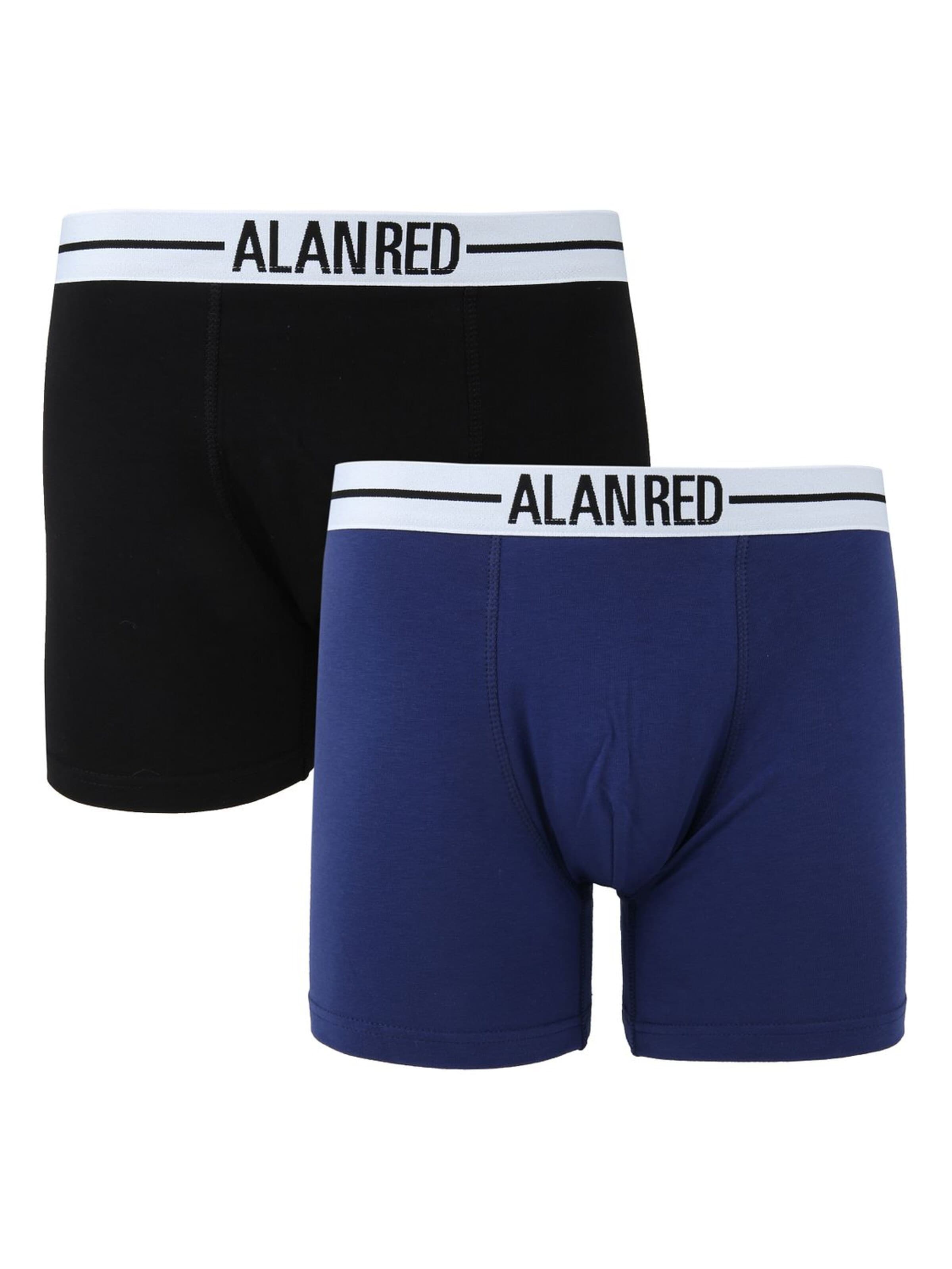 alan red Boxer shorts in Black: front