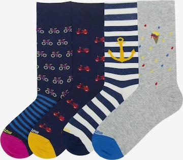 Wams Socken in Gemengde kleuren: voorkant