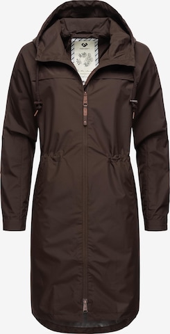 Ragwear Raincoat 'Belinka' in Brown: front