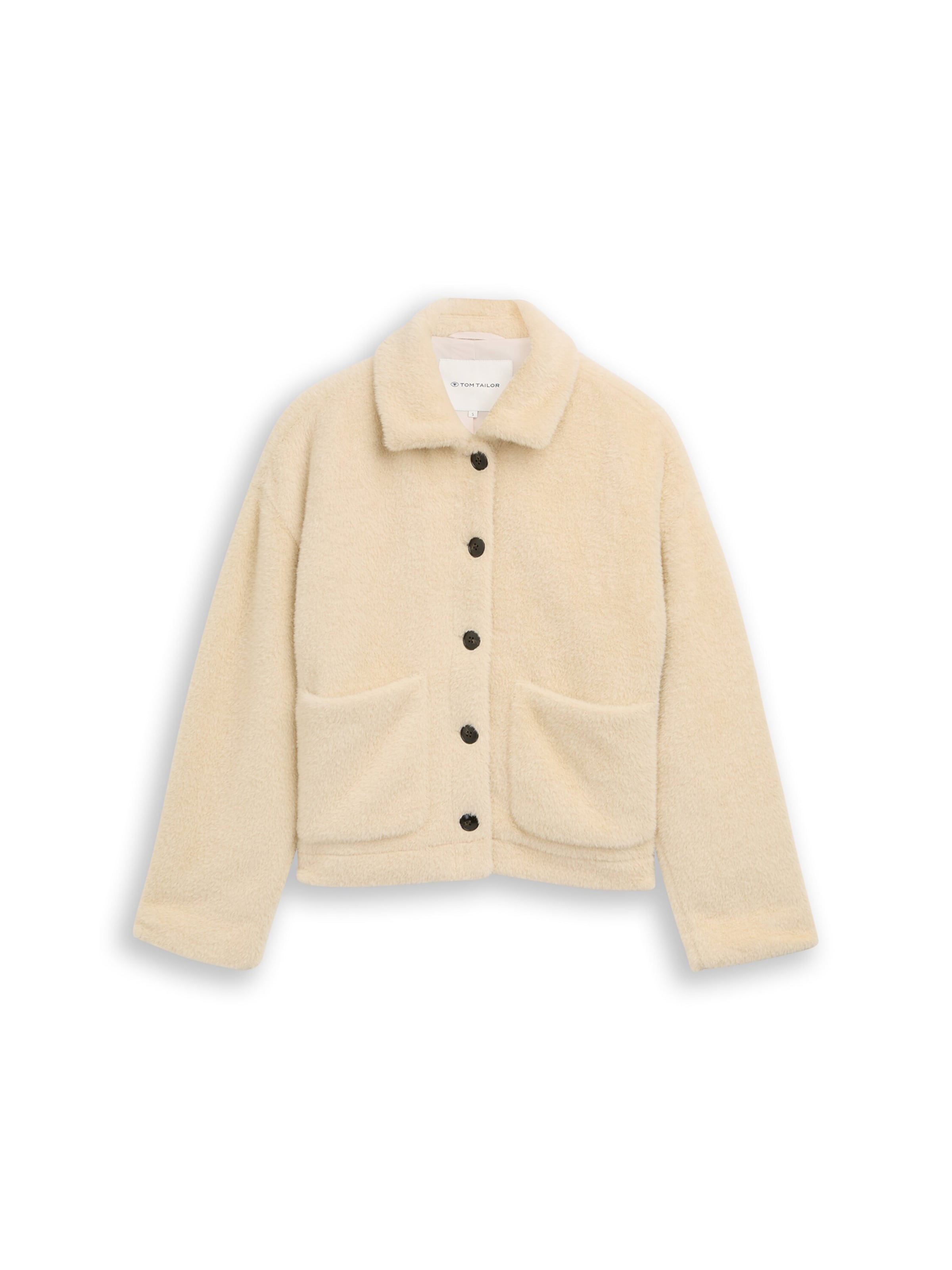 TOM TAILOR - Chaqueta de entretiempo en beige: frente