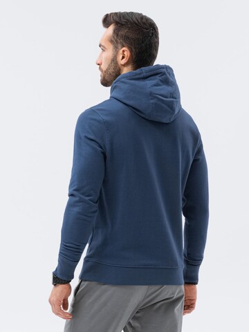 Ombre Sweatshirt 'B1147' in Blue