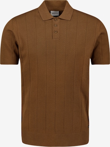 No Excess Shirt in Brown: front
