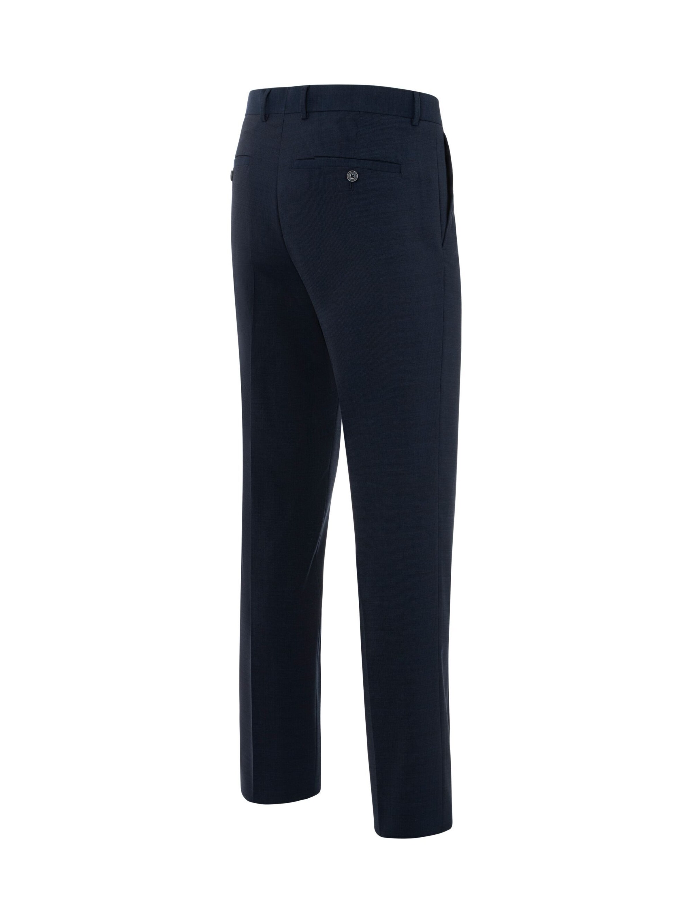 Regular Pantalon à plis '3938-44025' Thomas Goodwin en bleu