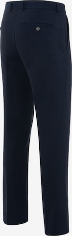Thomas Goodwin Regular Pleated Pants '3938-44025' in Blue