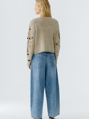 OUI Knit Cardigan in Beige