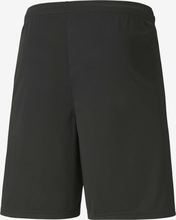 Regular Pantalon de sport 'TeamLiga' PUMA en noir