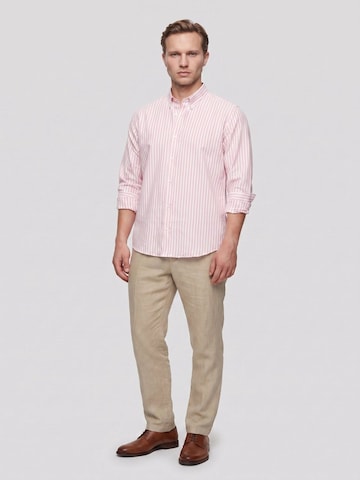 D’S Damat Regular fit Overhemd in Roze