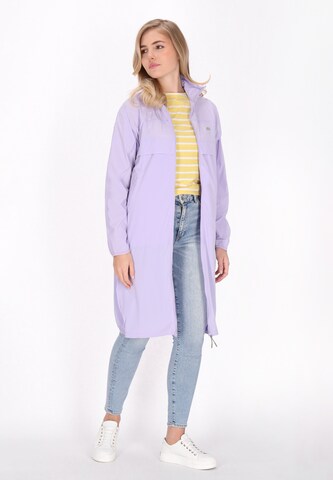 Schmuddelwedda Between-seasons coat in Purple