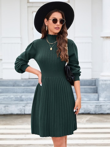 Yesfashion Gebreide jurk in Groen