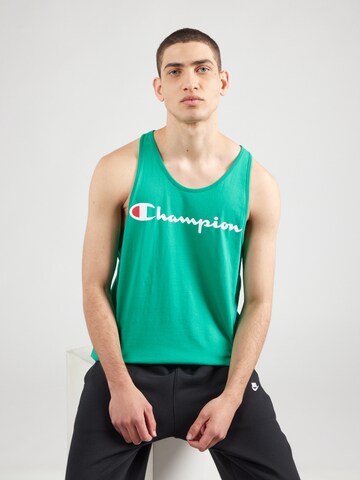 Maglietta di Champion Authentic Athletic Apparel in verde: frontale
