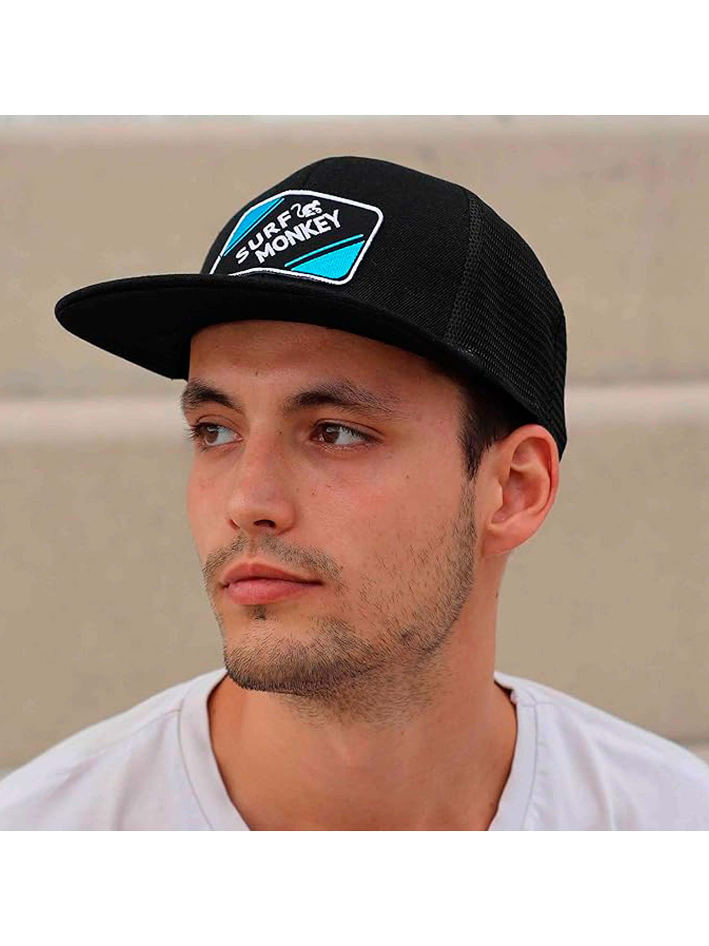 Surf Monkey - Boné desportivo em preto