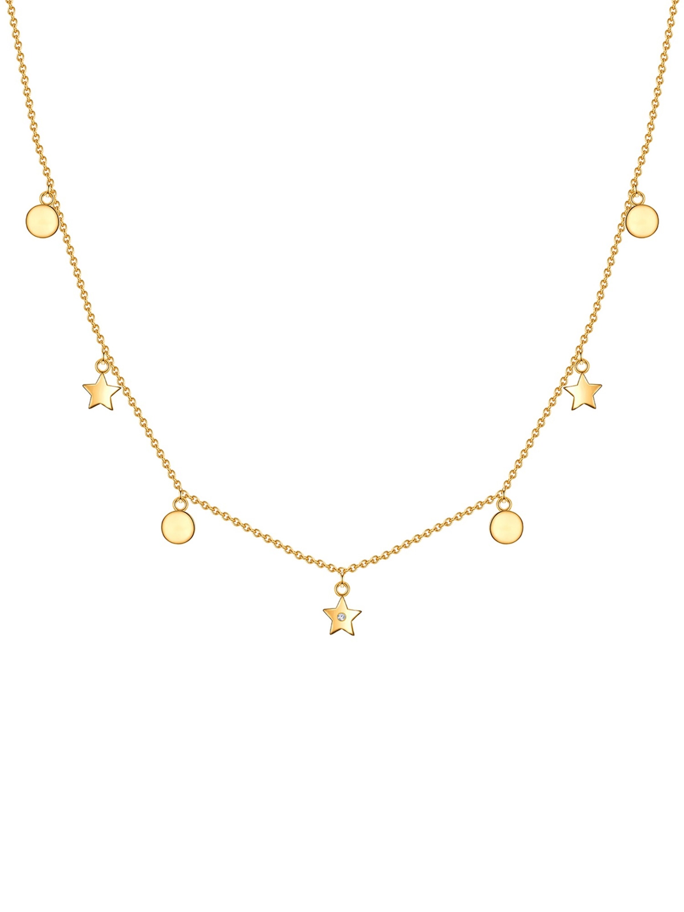 Lulu & Jane - Cadena en oro: frente