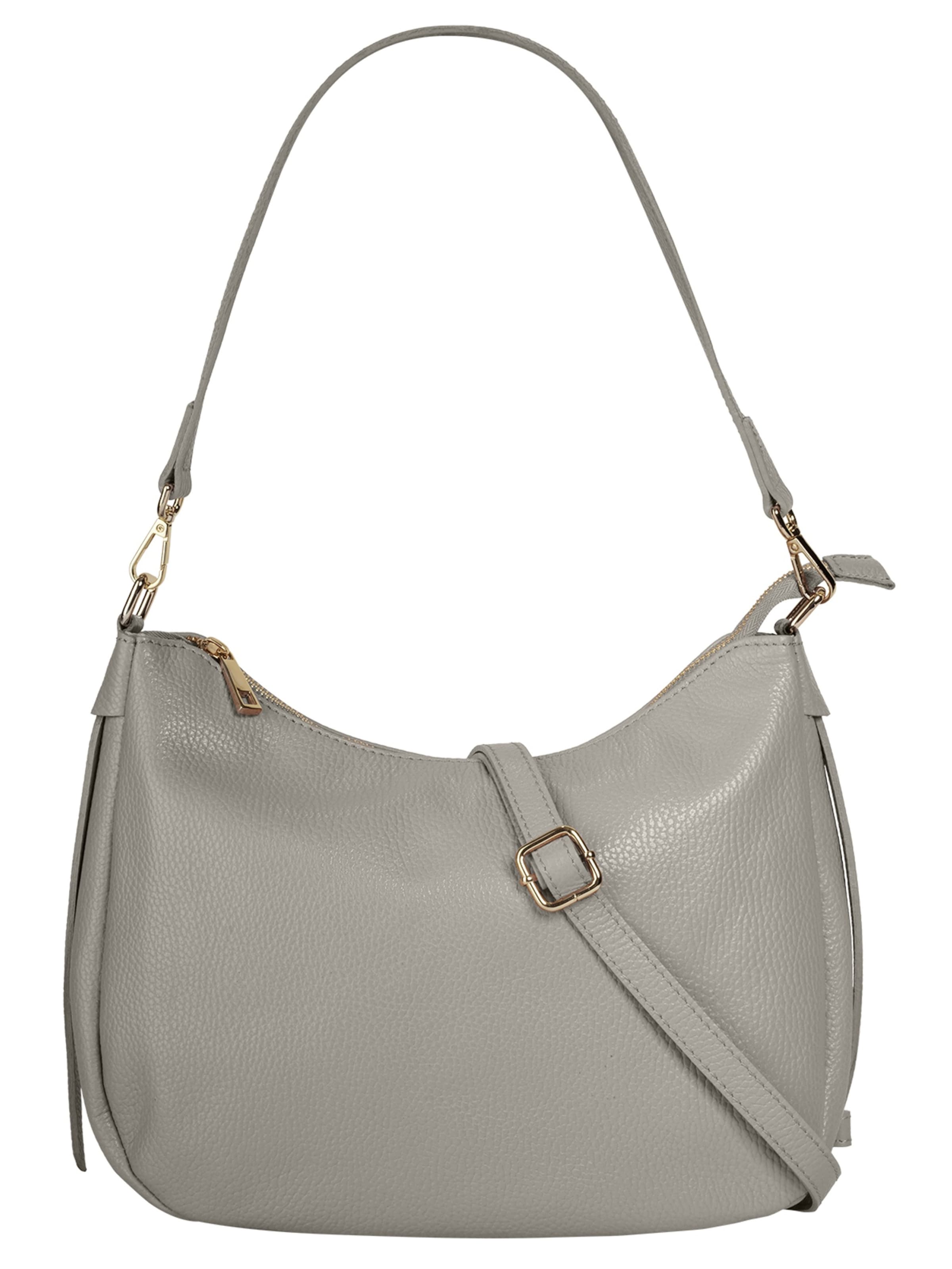 Cluty Crossbody Bag in Grey: front