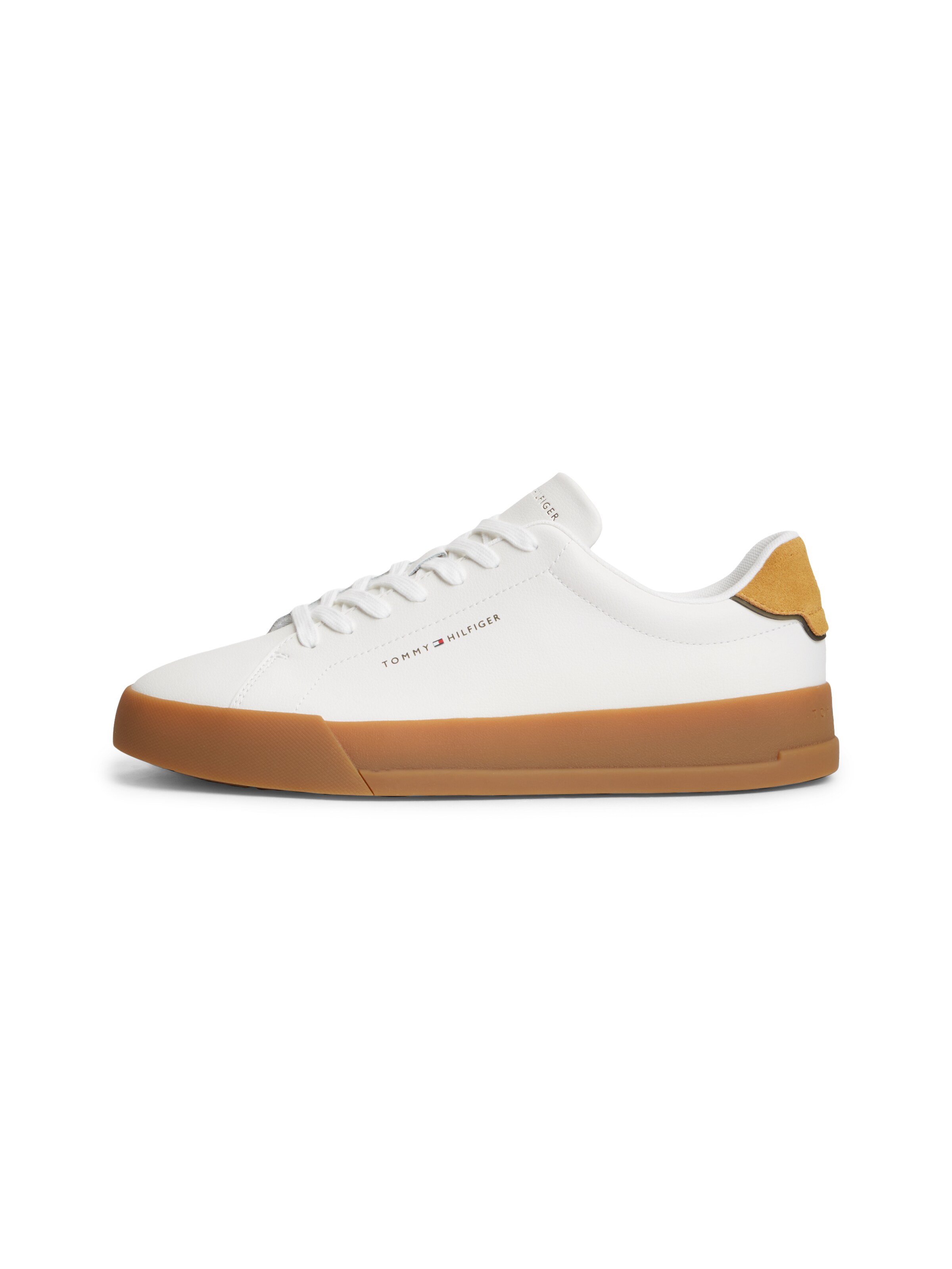 TOMMY HILFIGER Nizke superge 'COURT ESS' | bela barva: sprednja stran