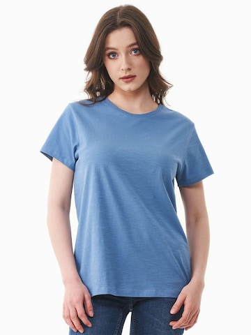 Organication Shirt in Blue: front