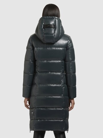 Cappotto invernale di khujo in verde