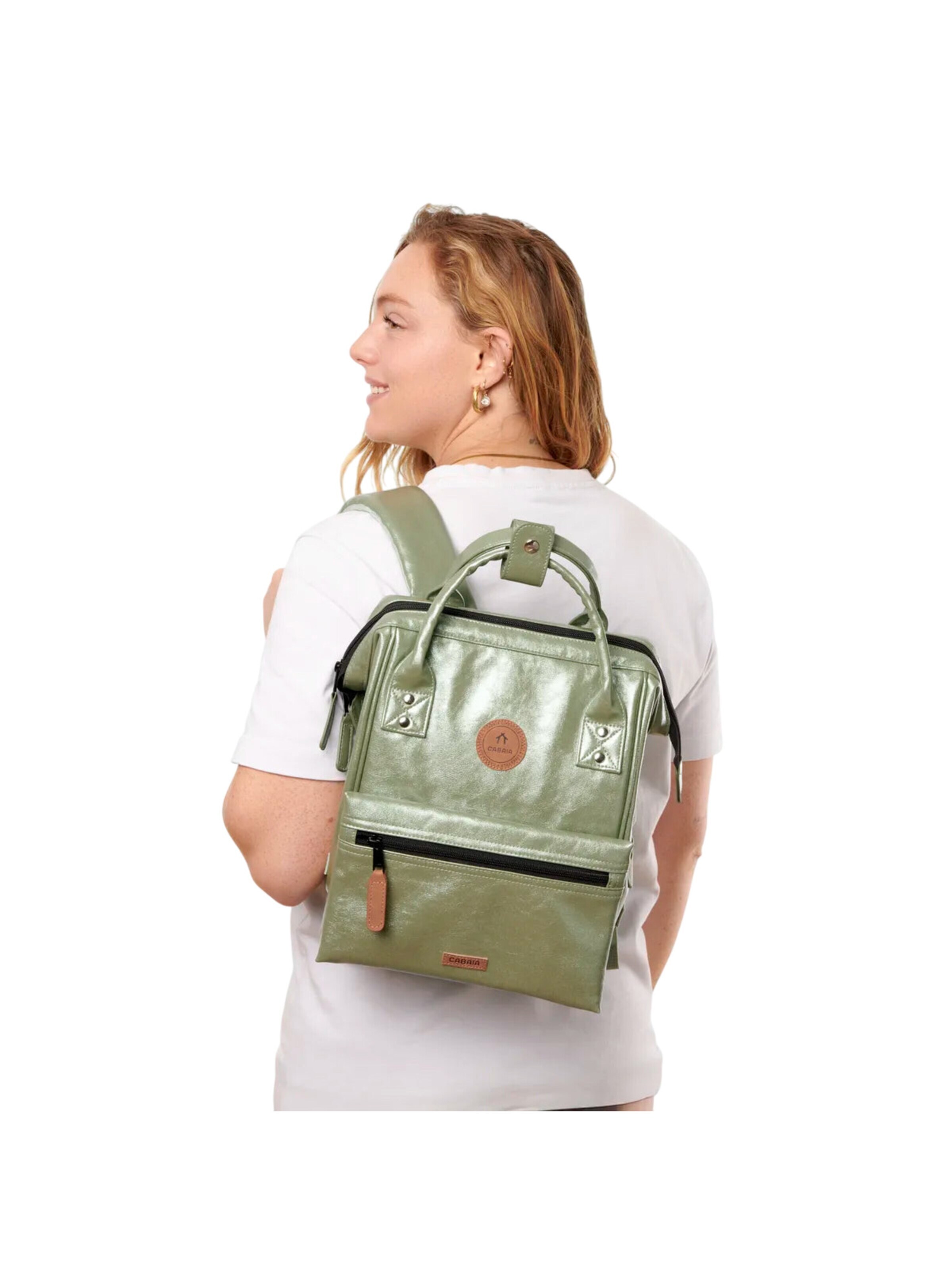 Cabaia Backpack 'Riverdale S' in Green