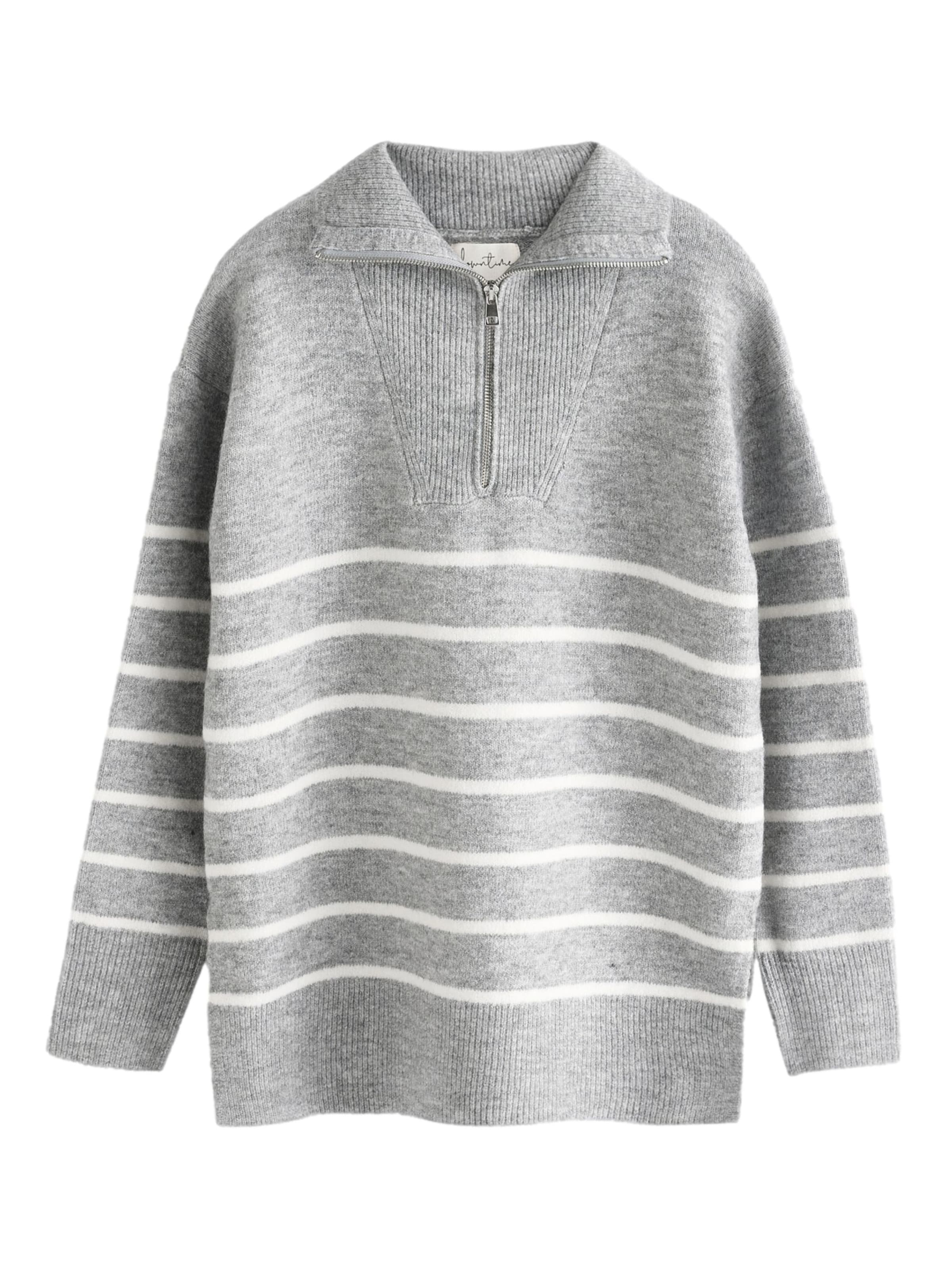 Next Sweater in Grey: front