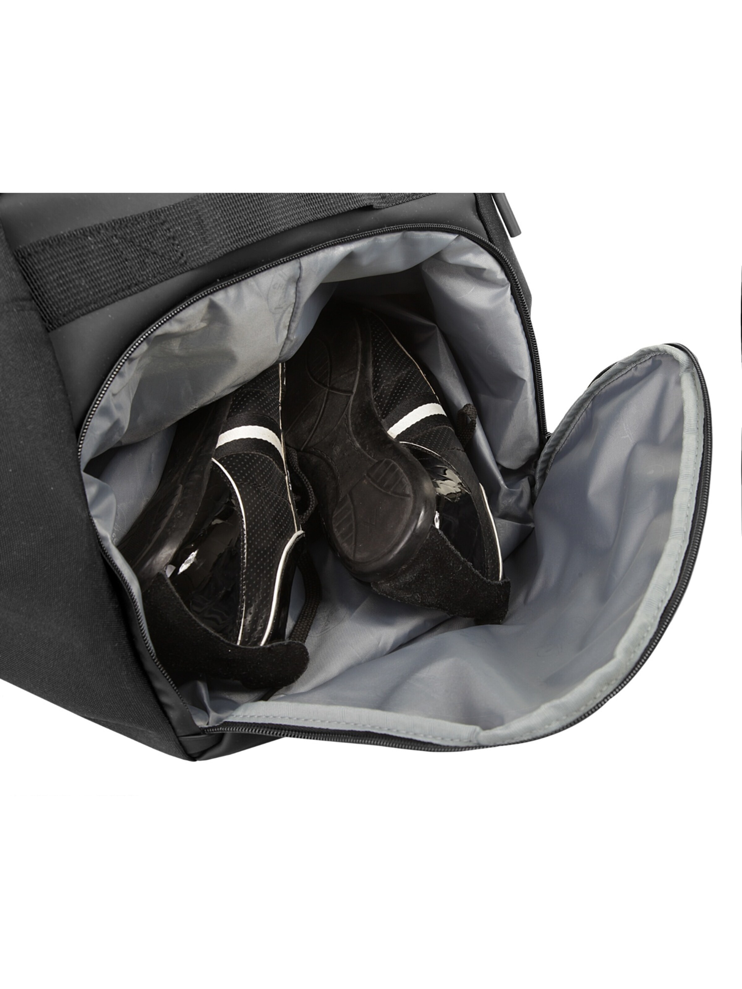 CHIEMSEE Travel bag 'TRACK "N" DAY' in Black