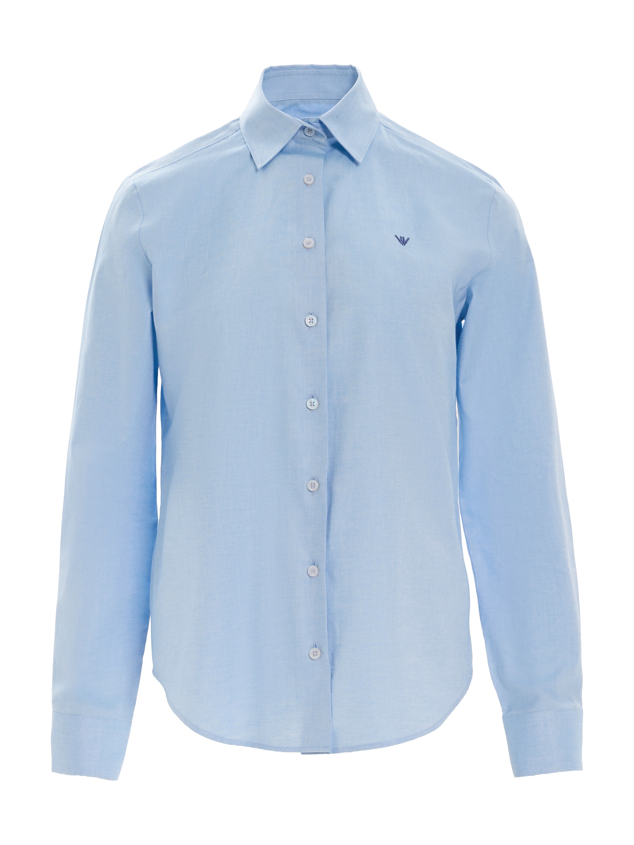 NOWIHT Bluse 'Solange' i blå: forside