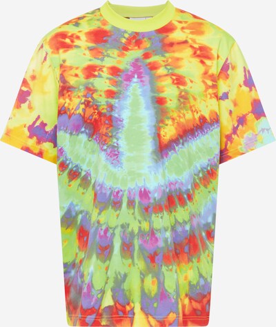 ADIDAS ORIGINALS Shirt in de kleur Geel / Pastelgroen / Lichtlila / Oranje, Productweergave