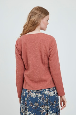 Fransa Gebreid vest 'BECARDI 1' in Bruin