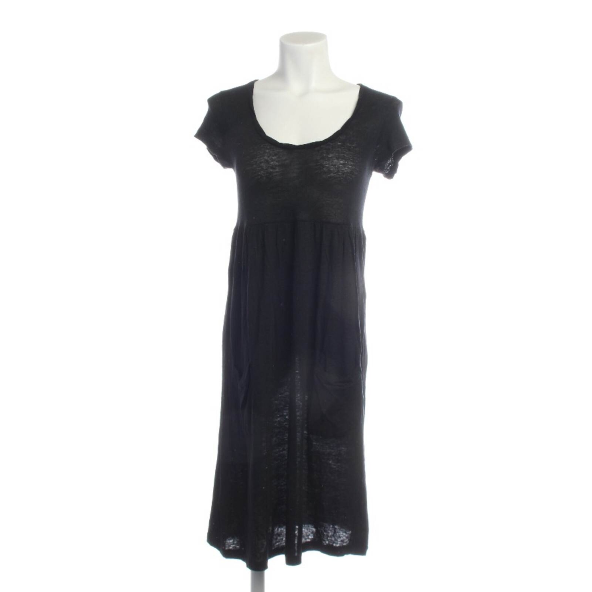 0039 Italy Kleid XS in Schwarz: Vorderseite