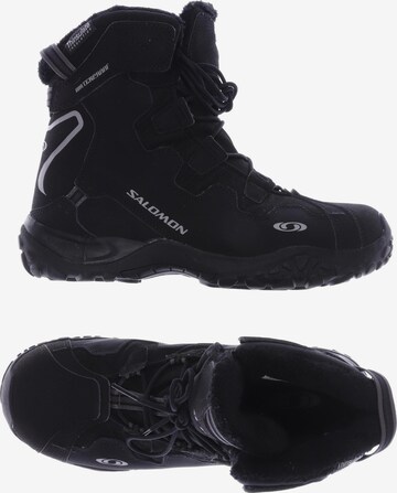 SALOMON Stiefel 45 in Schwarz: predná strana