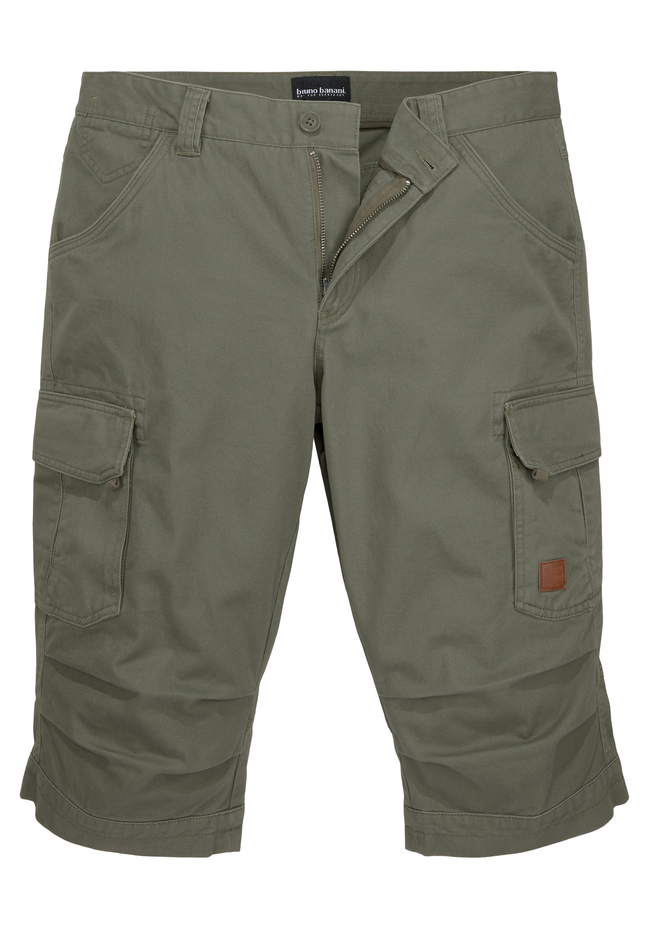 Bruno Banani Slimfit Jeans in Grün: Vorderseite