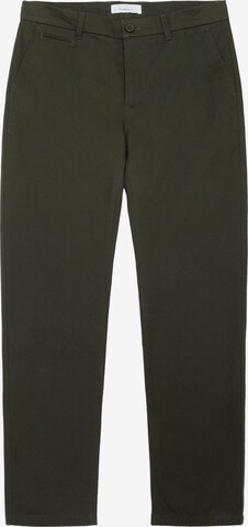 KnowledgeCotton Apparel Regular Chino Pants 'CHUCK' in Green: front