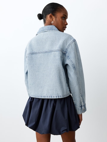 Veste mi-saison MANGO TEEN en bleu