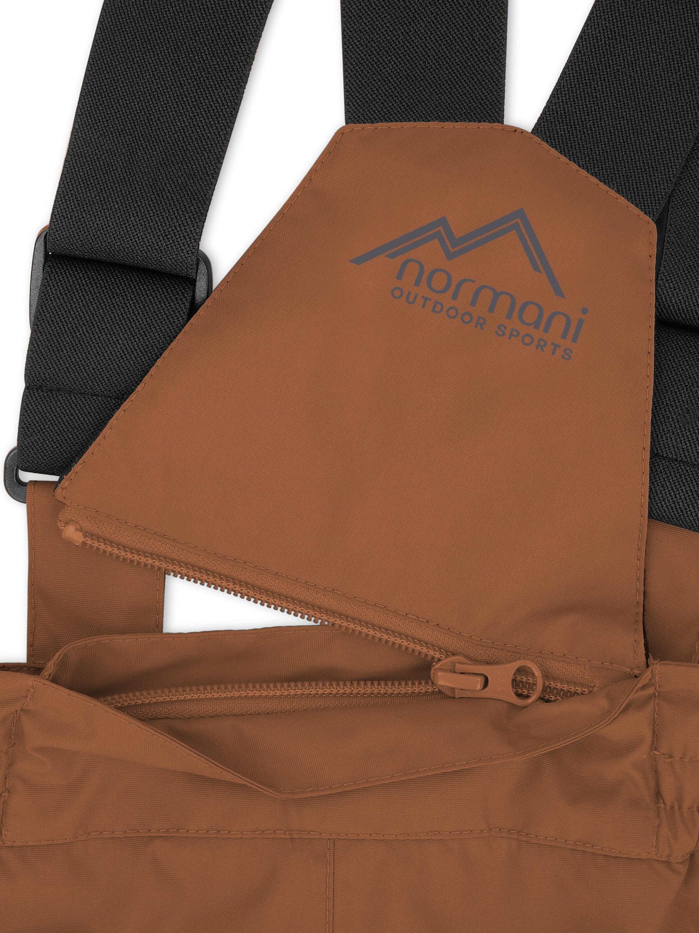 normani Regular Funktionshose 'Salcha' in Braun