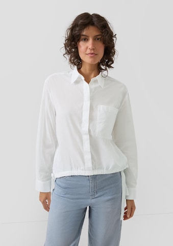 Chemisier s.Oliver en blanc : devant