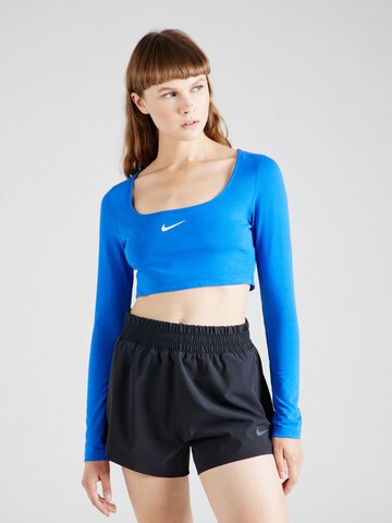 Nike Sportswear Shirt in Blauw: voorkant