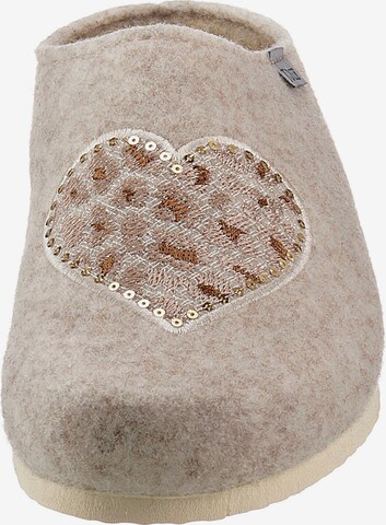 Tofee Slippers in Beige