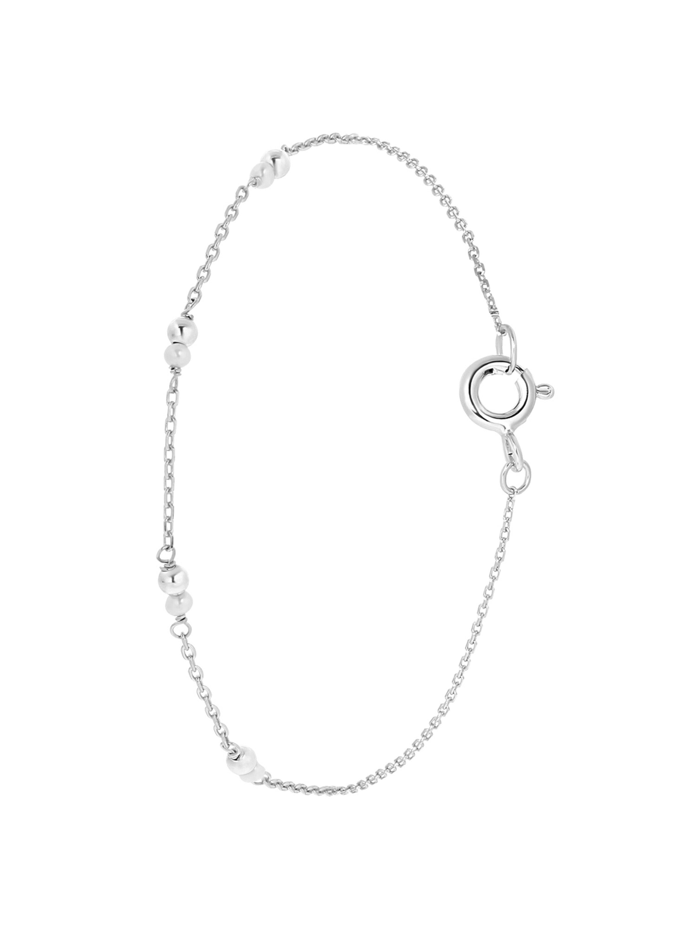 Bracelet 'Modern' Lucardi en argent : devant