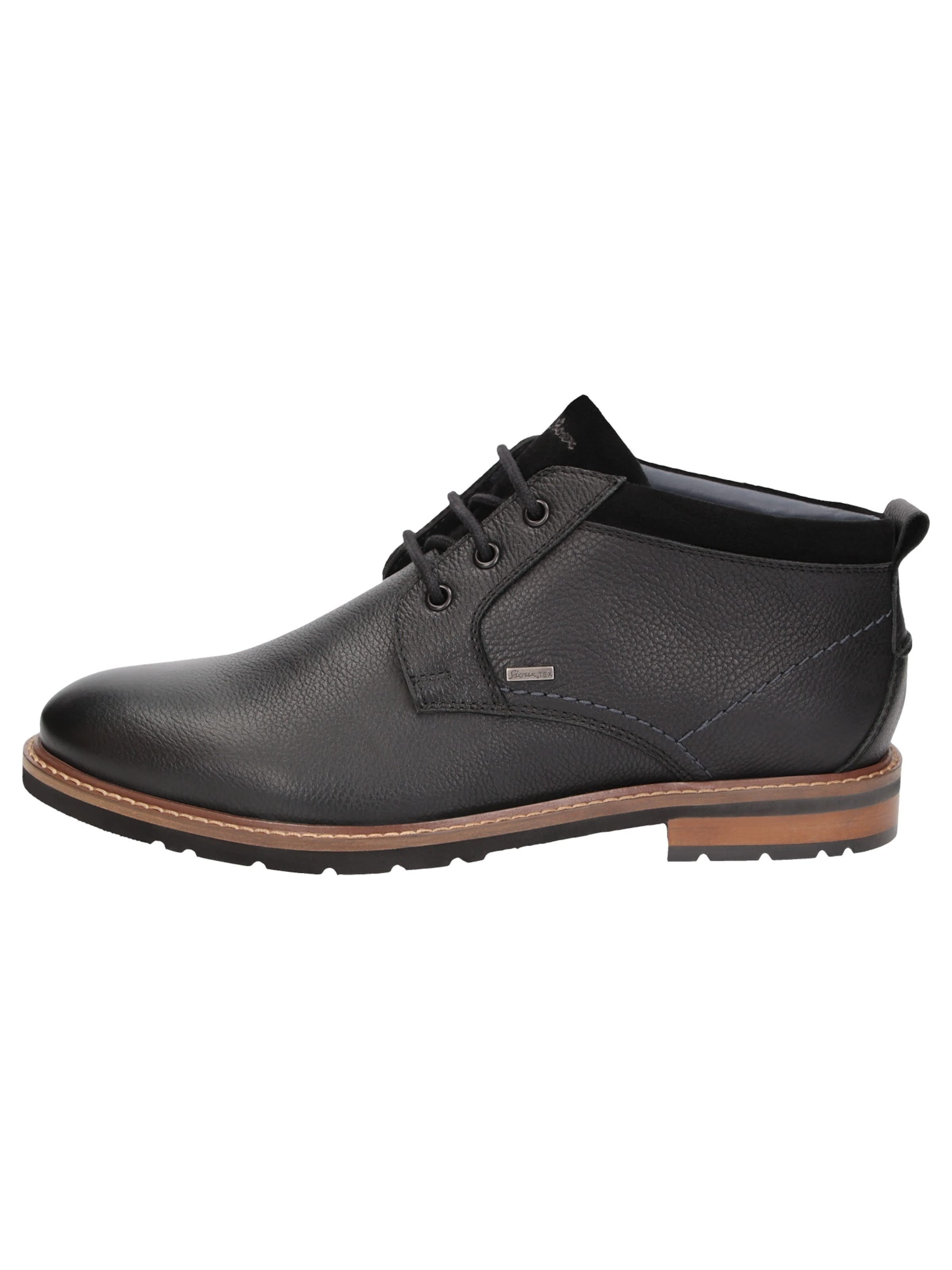 Bottines à lacets ' Rostolo-706-TEX ' SIOUX en noir