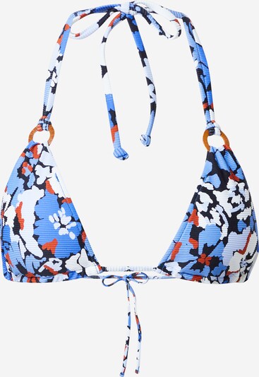 Sutien costum de baie 'Slide' Seafolly pe albastru / maro / negru / alb, Vizualizare produs