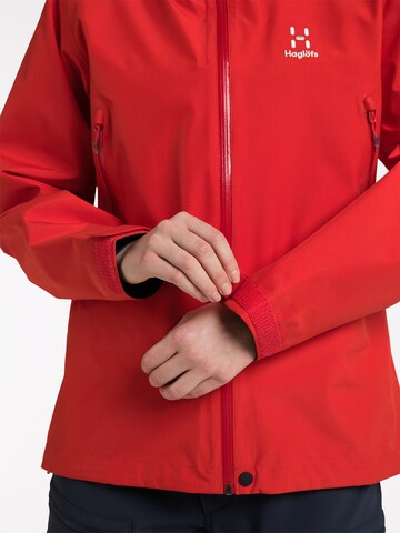 Haglöfs Outdoor Jacket 'Roc GTX' in Red