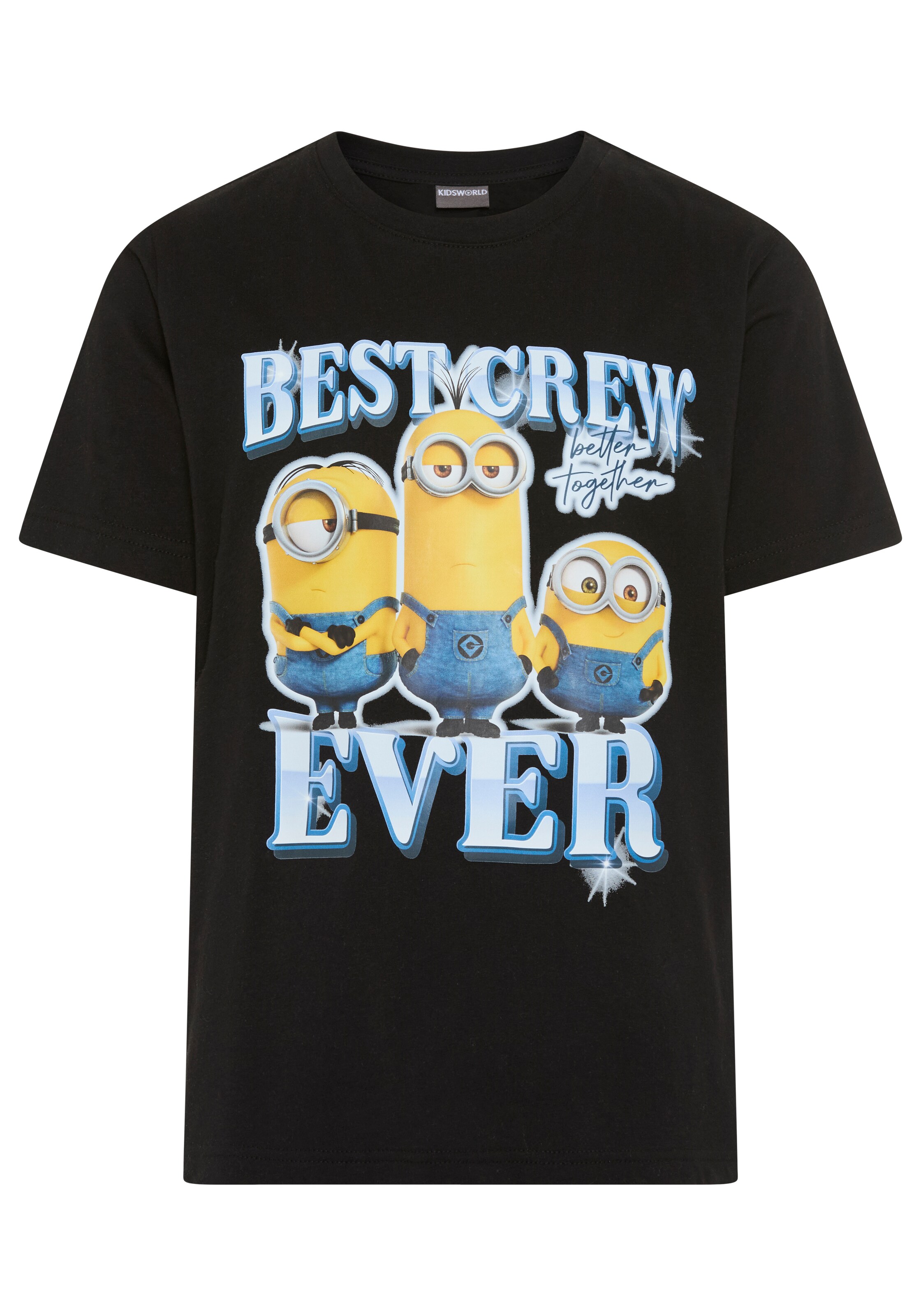 Kidsworld Shirt in Black: front