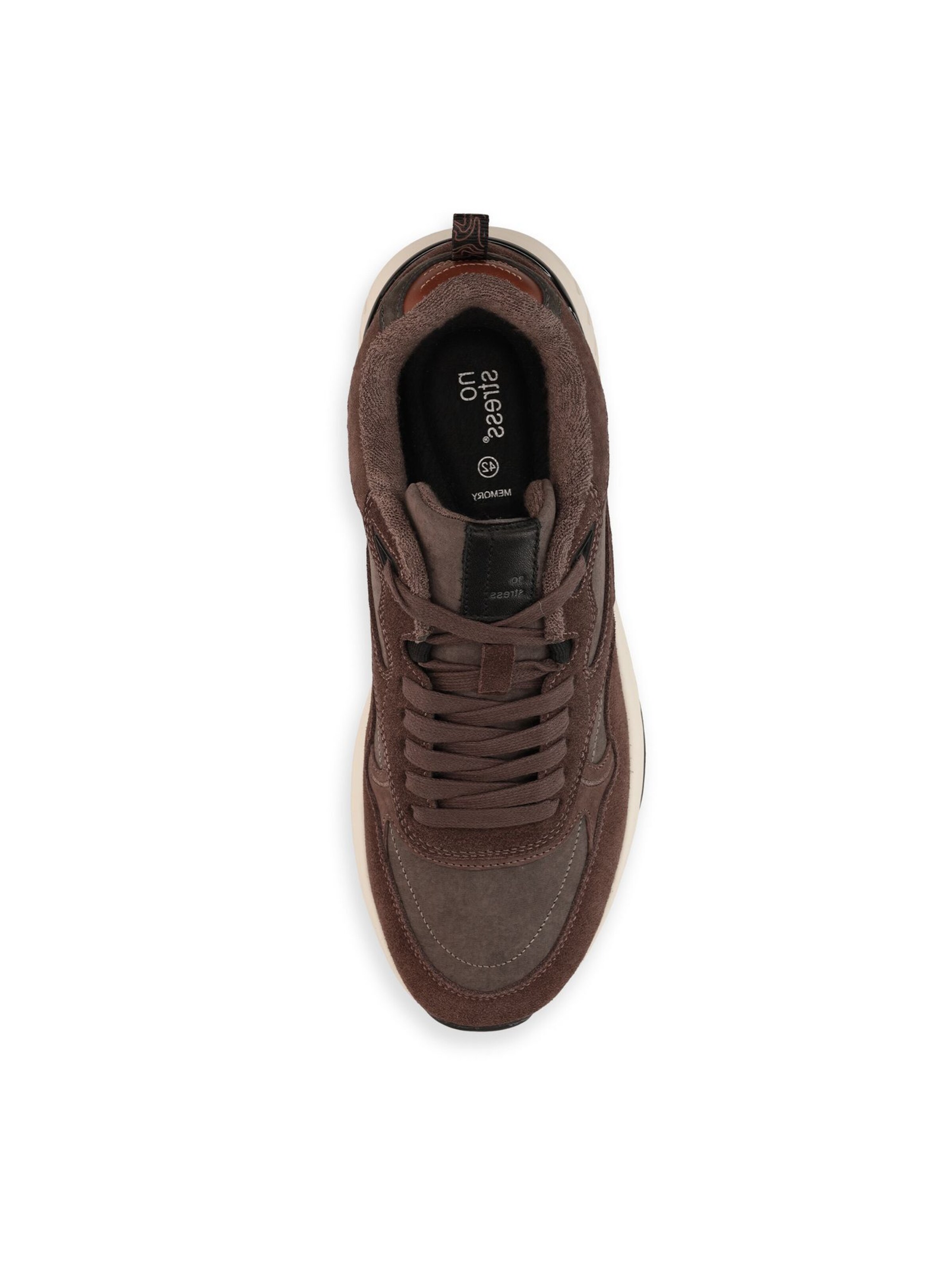 Baskets basses no stress en marron