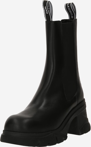 Karl Lagerfeld Chelsea boots 'BRIDGER' i svart: framsida